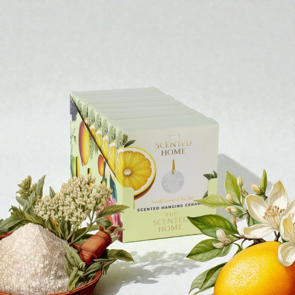 Ashleigh & Burwood Amalfi Lemon & Sea Salt Hanging Ceramic Extra Image 1